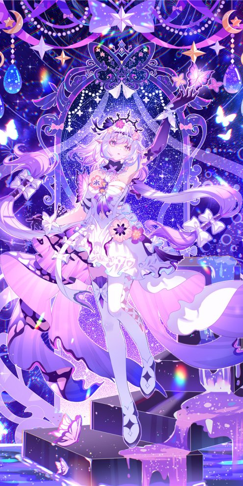 崩坏星穹铁道角色遐蝶官方立绘壁纸高清插画原画图片素材美术资料