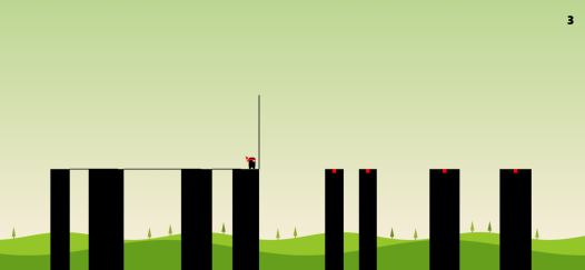 HTML5拉杆子过关小游戏