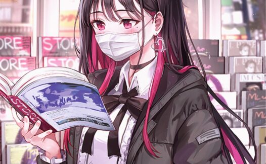 动漫泪痣少女P站pixiv主题图集原画插画壁纸画集图片素材美术资料